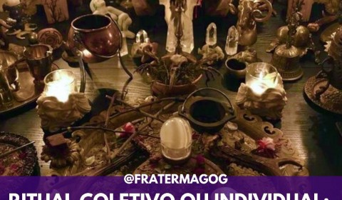 Ritual coletivo ou individual: Qual participar?