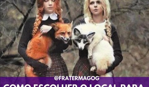 Como escolher o local para a prática da Goétia?
