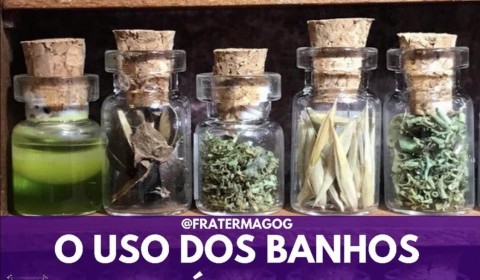 O uso dos banhos mágicos 