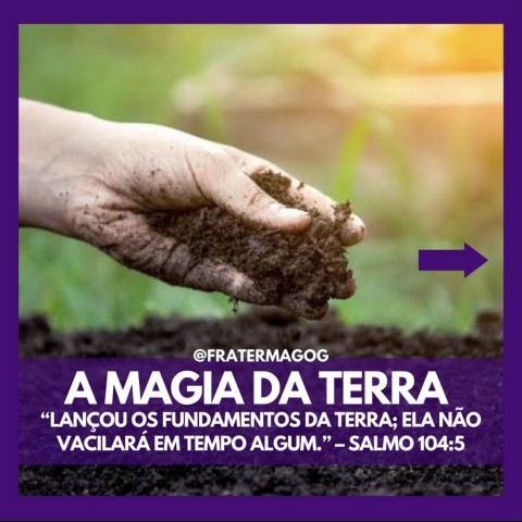 A magia da terra