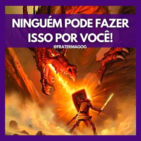 NINGUÉM PODE FAZER ISSO POR VOCÊ