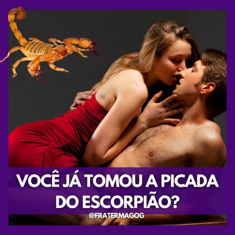 VOCÊ JÁ TOMOU A PICADA DO ESCORPIÃO