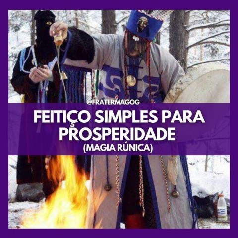FEITIÇO SIMPLES PARA PROSPERIDADE COM MAGIA RÚNICA