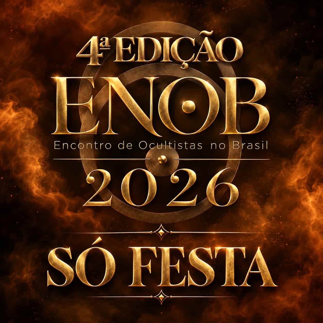 Convite Só Festa | ENOB 2026